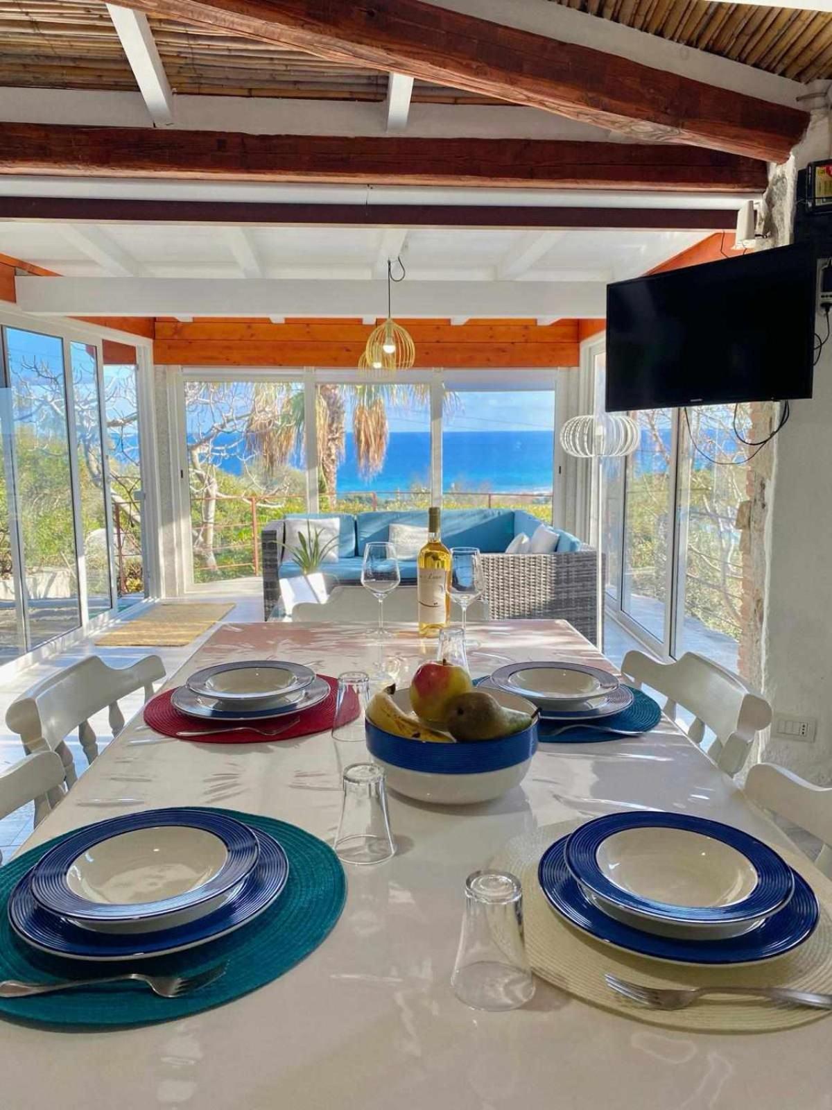 Vila Sa Domu De Orri Al Mare Tortolì Exteriér fotografie